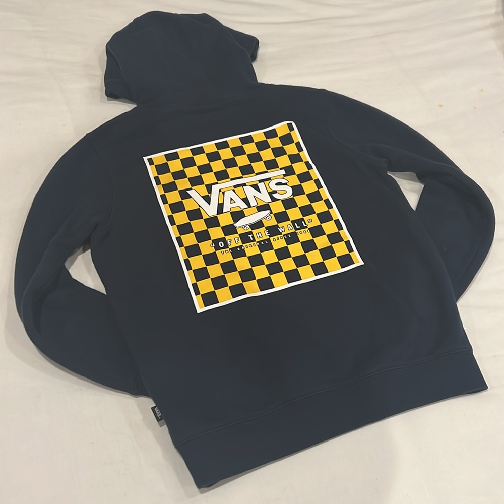 NWOT Vans Navy Hoodie Sz. S